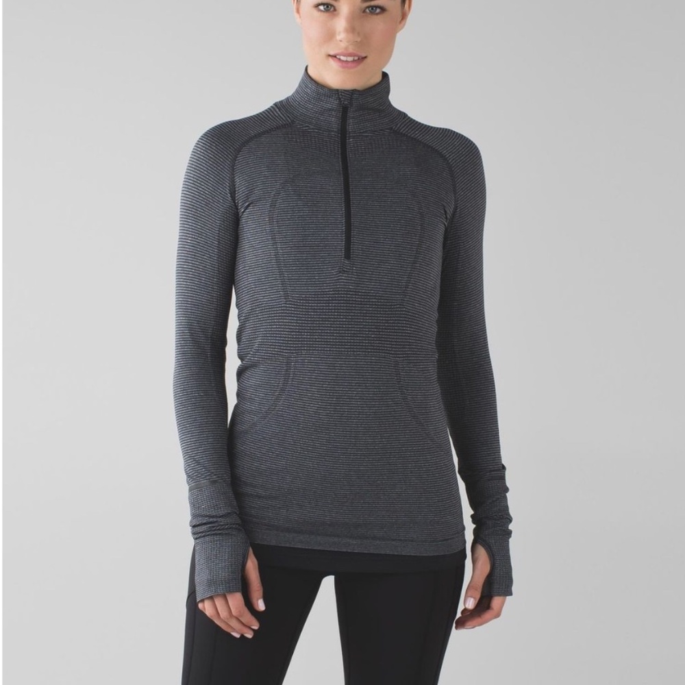 Lululemon Run: Swiftly Tech Long Sleeve *Stripe